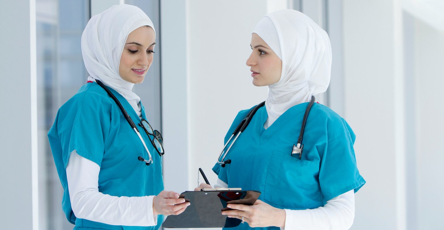 Arab nurse