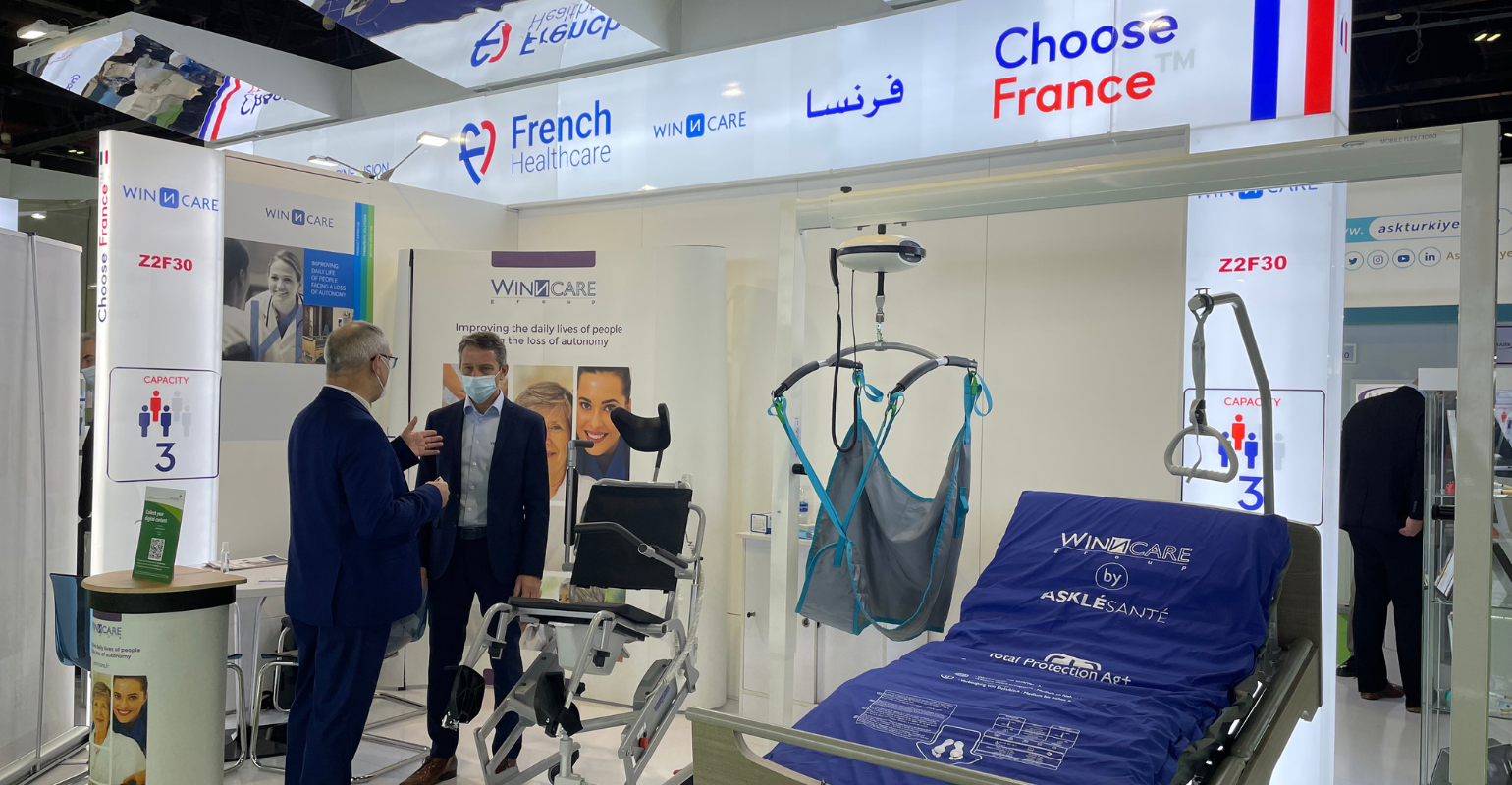 فرنسا تعرض حلولاً ثورية للرعاية الصحية في معرض الصحة العربي