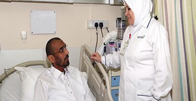 doctor talking to a patient