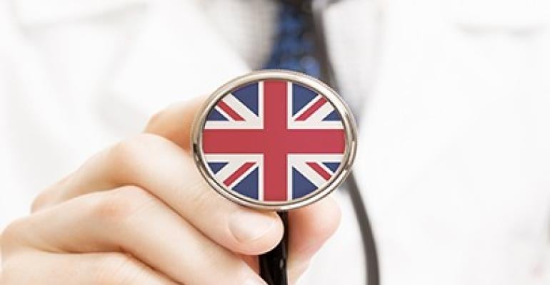 stethoscope with union jack logo